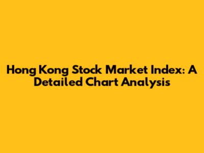 Hong Kong Stock Market Index: A Detailed Chart Analysis
