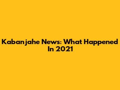 Kabanjahe News: What Happened In 2021