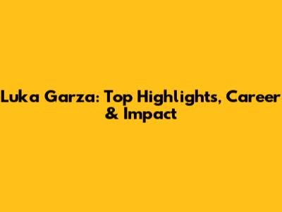Luka Garza: Top Highlights, Career & Impact