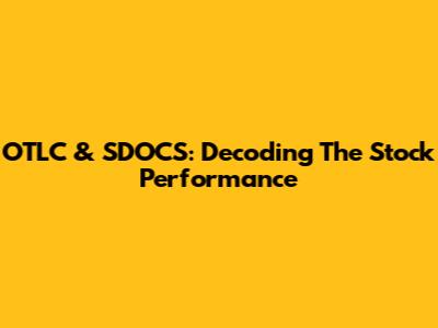OTLC & SDOCS: Decoding The Stock Performance