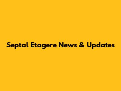 Septal Etagere News & Updates