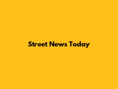 Street News Today