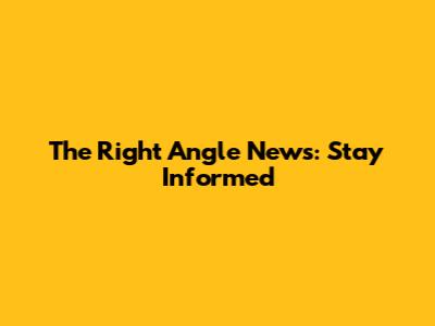 The Right Angle News: Stay Informed