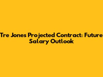 Tre Jones' Projected Contract: Future Salary Outlook