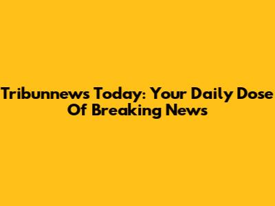 Tribunnews Today: Your Daily Dose Of Breaking News