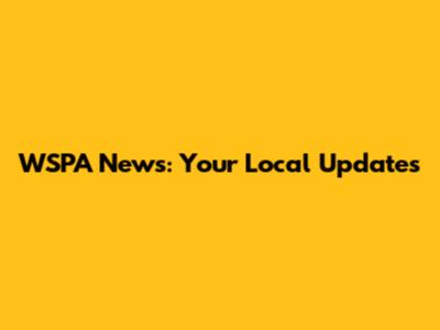 WSPA News: Your Local Updates