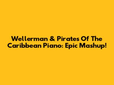 Wellerman & Pirates Of The Caribbean Piano: Epic Mashup!